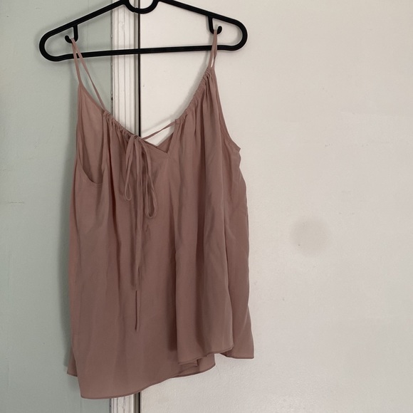 ❤️❤️ 100% Silk Muave Light Pink Purple Tank Top - Picture 2 of 3